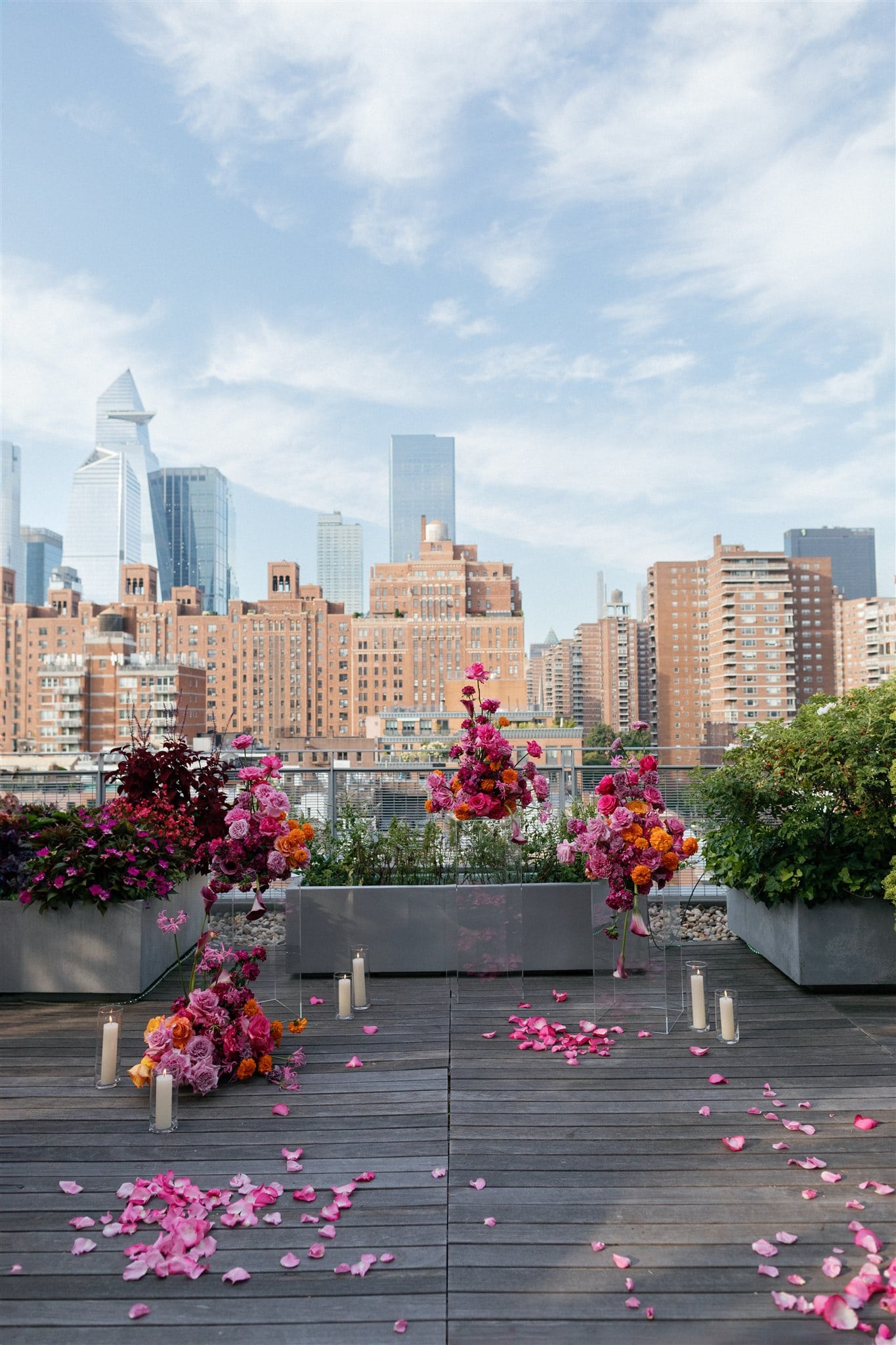 A Lesbian Flag Inspired Rooftop Proposal in NYC – photo 4