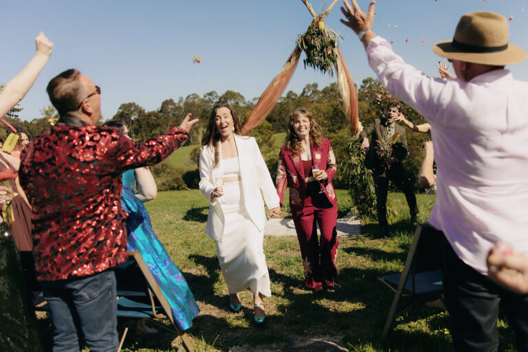LesFest: A Farm Festival Wedding in the Otways