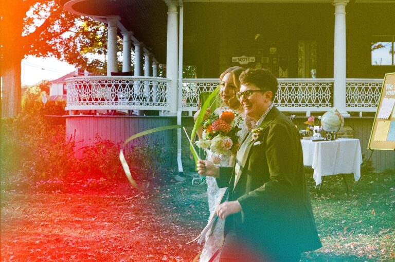 Ribbons, Bubbles, and a Parade Wedding in Merrickville