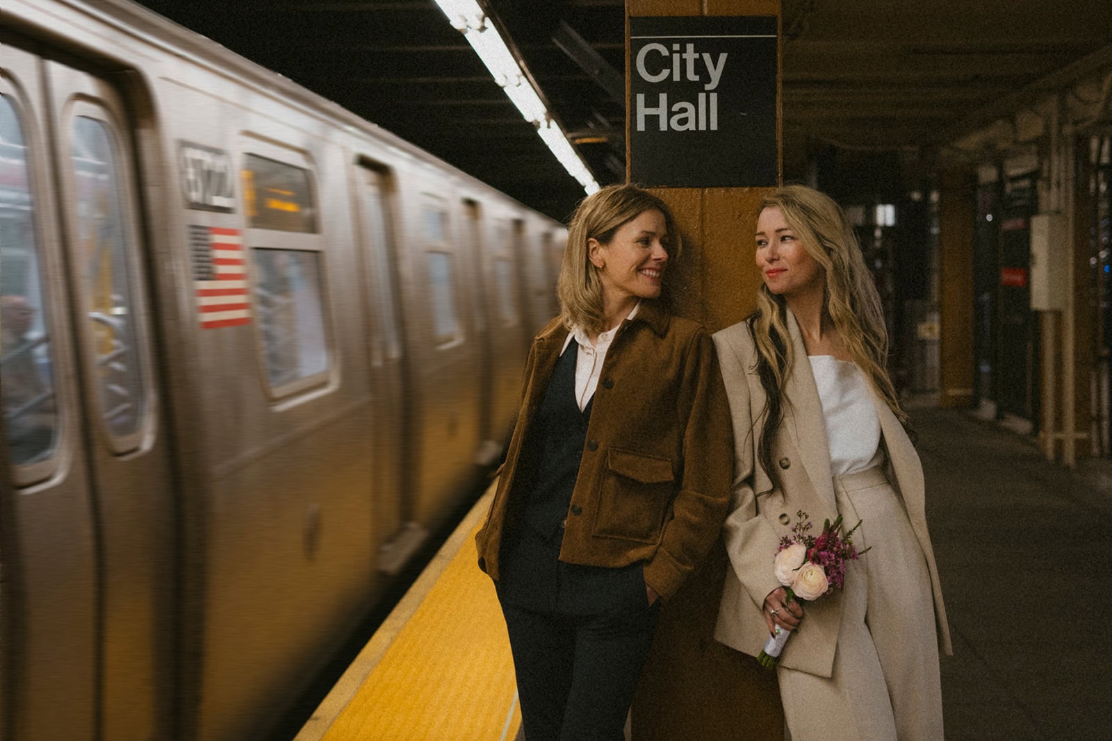 A Subway Ride to “I Do” in New York City