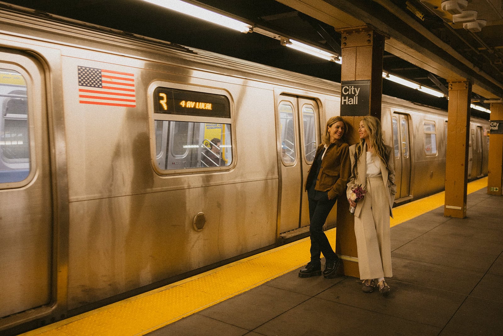 A Subway Ride to “I Do” in New York City – photo 9