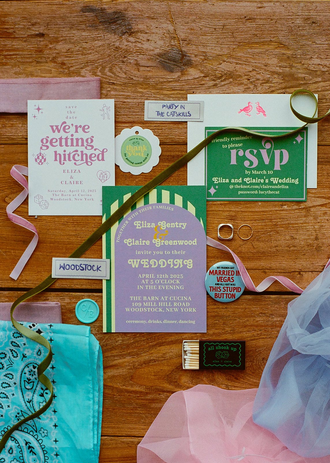 A Woodstock Restaurant Wedding with a Vegas Secret, a Steel Drum Band, and Late Night Mozzarella Sticks – photo 3