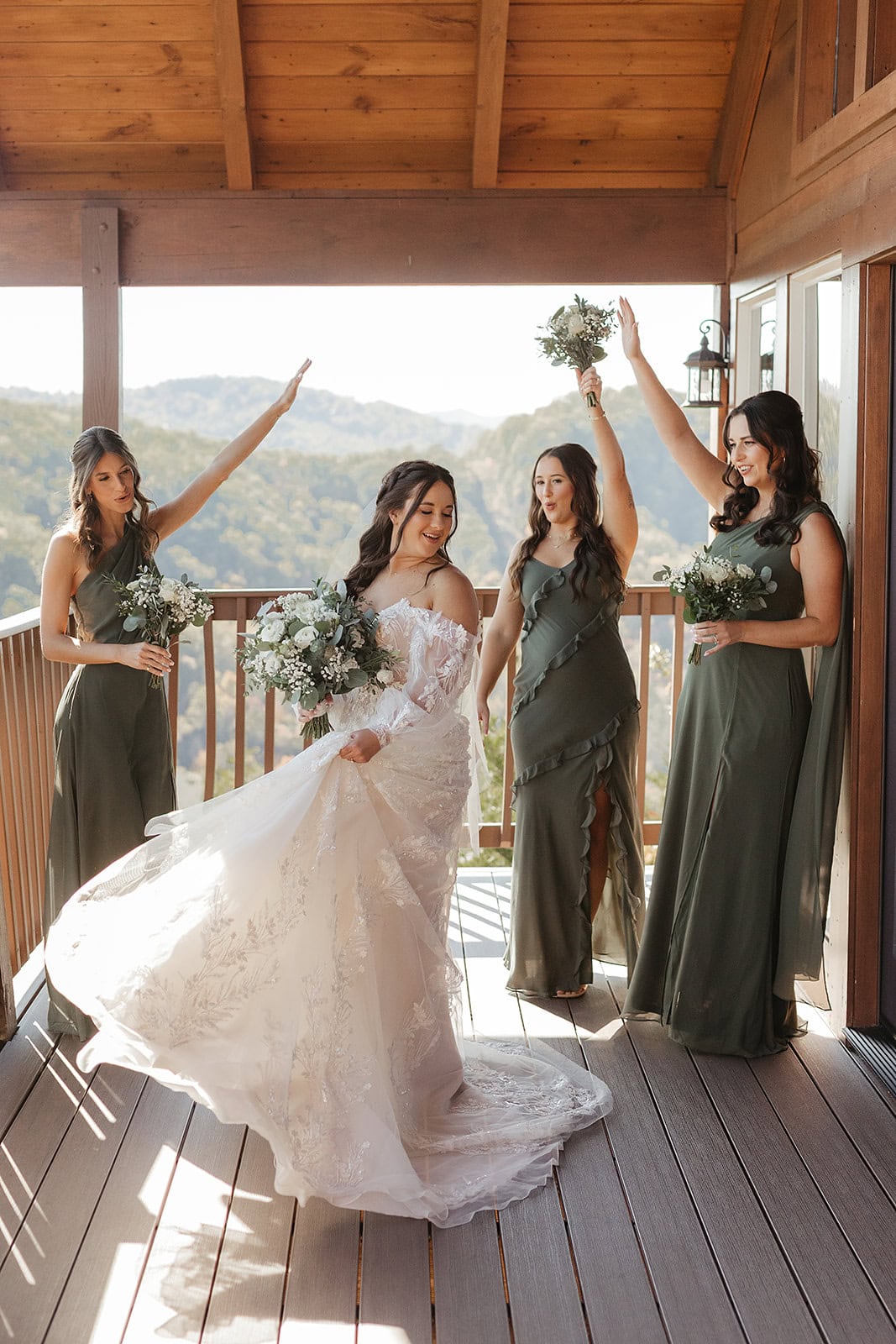 A Smoky Mountain Wedding with Cuban Food and a Packed Dance Floor – photo 6