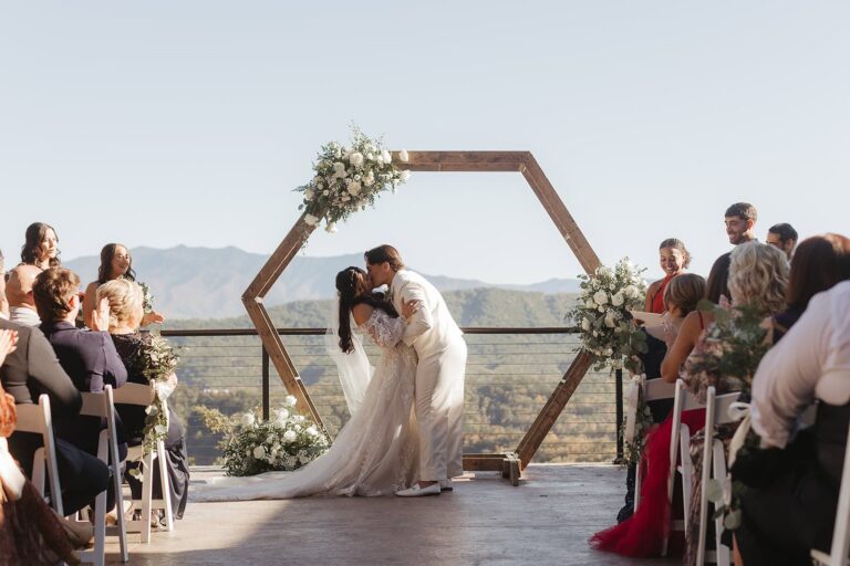 A Smoky Mountain Wedding with Cuban Food and a Packed Dance Floor