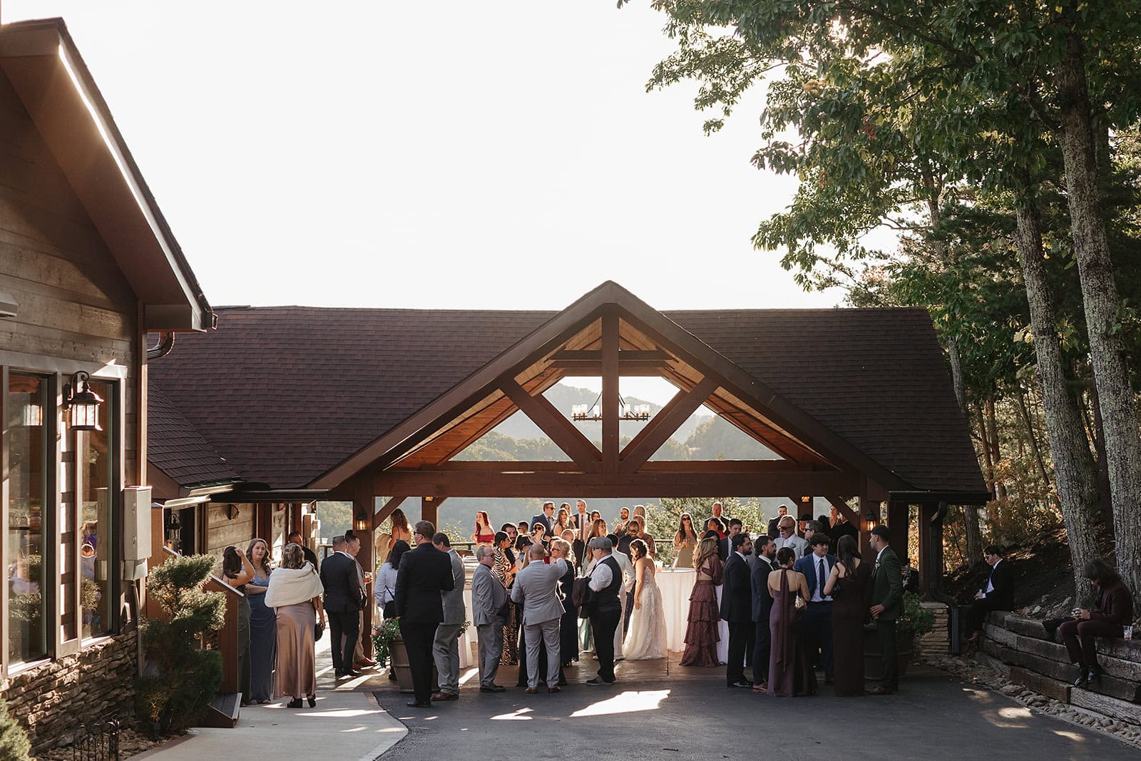 A Smoky Mountain Wedding with Cuban Food and a Packed Dance Floor – photo 23