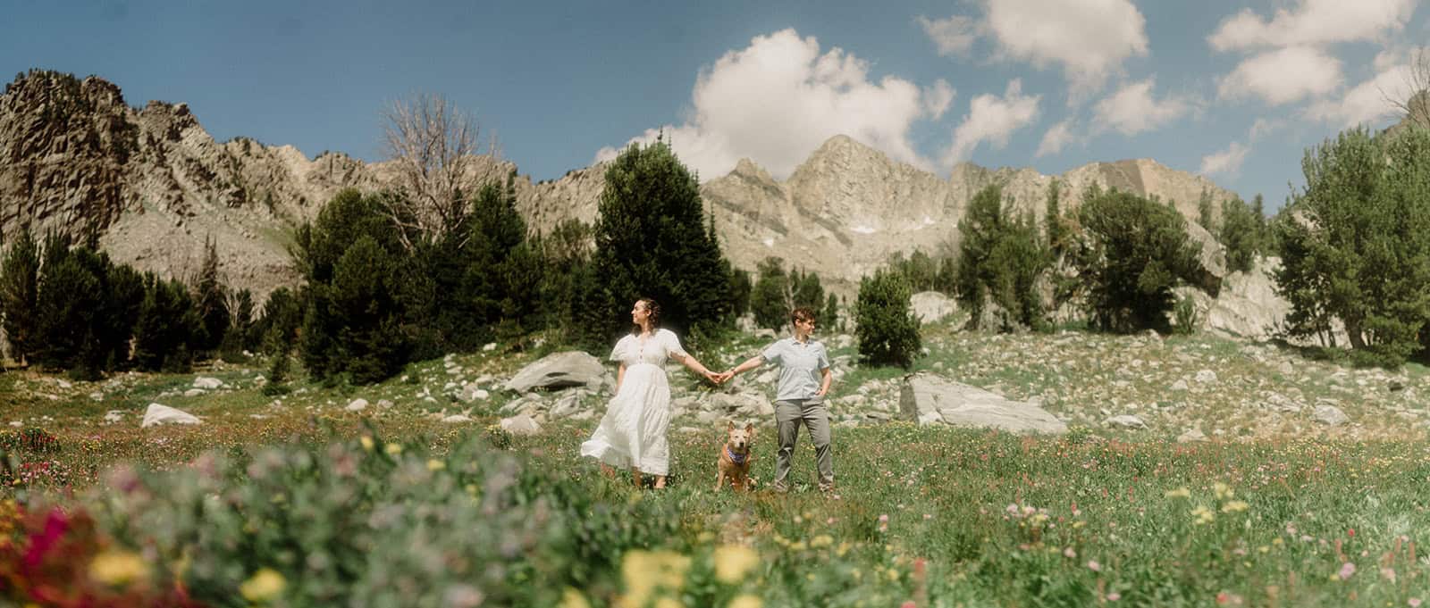 A Cozy Big Sky Hiking Engagement by Honeybee Weddings โ photo 16