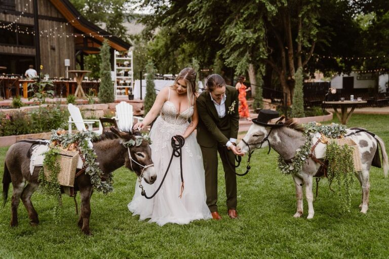 Drink Donkeys, Champagne, and a Colorado Wedding