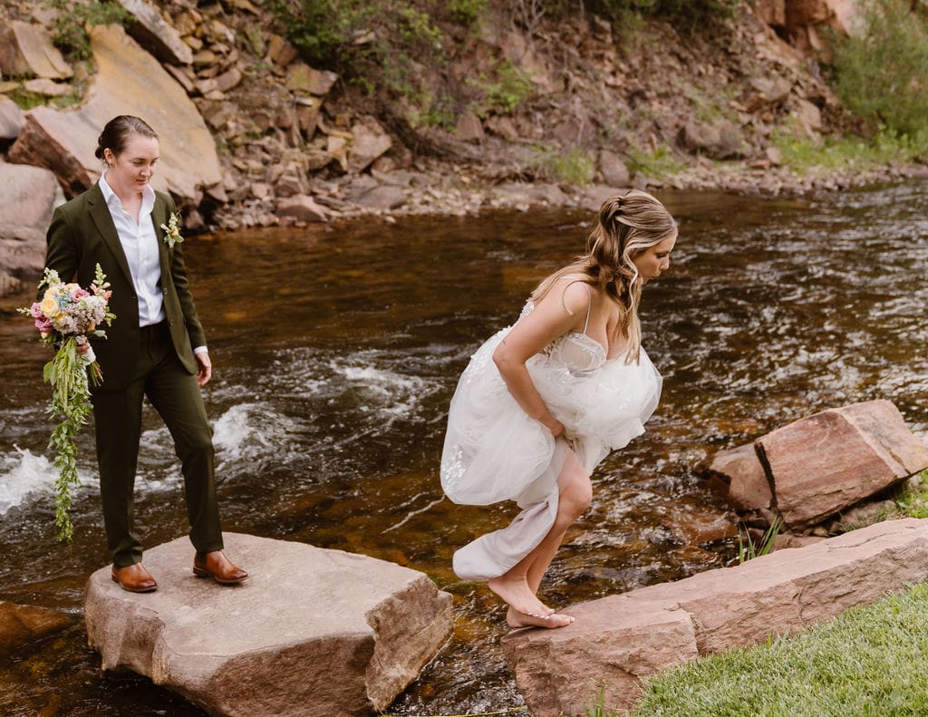 Drink Donkeys, Champagne, and a Colorado Wedding โ photo 20