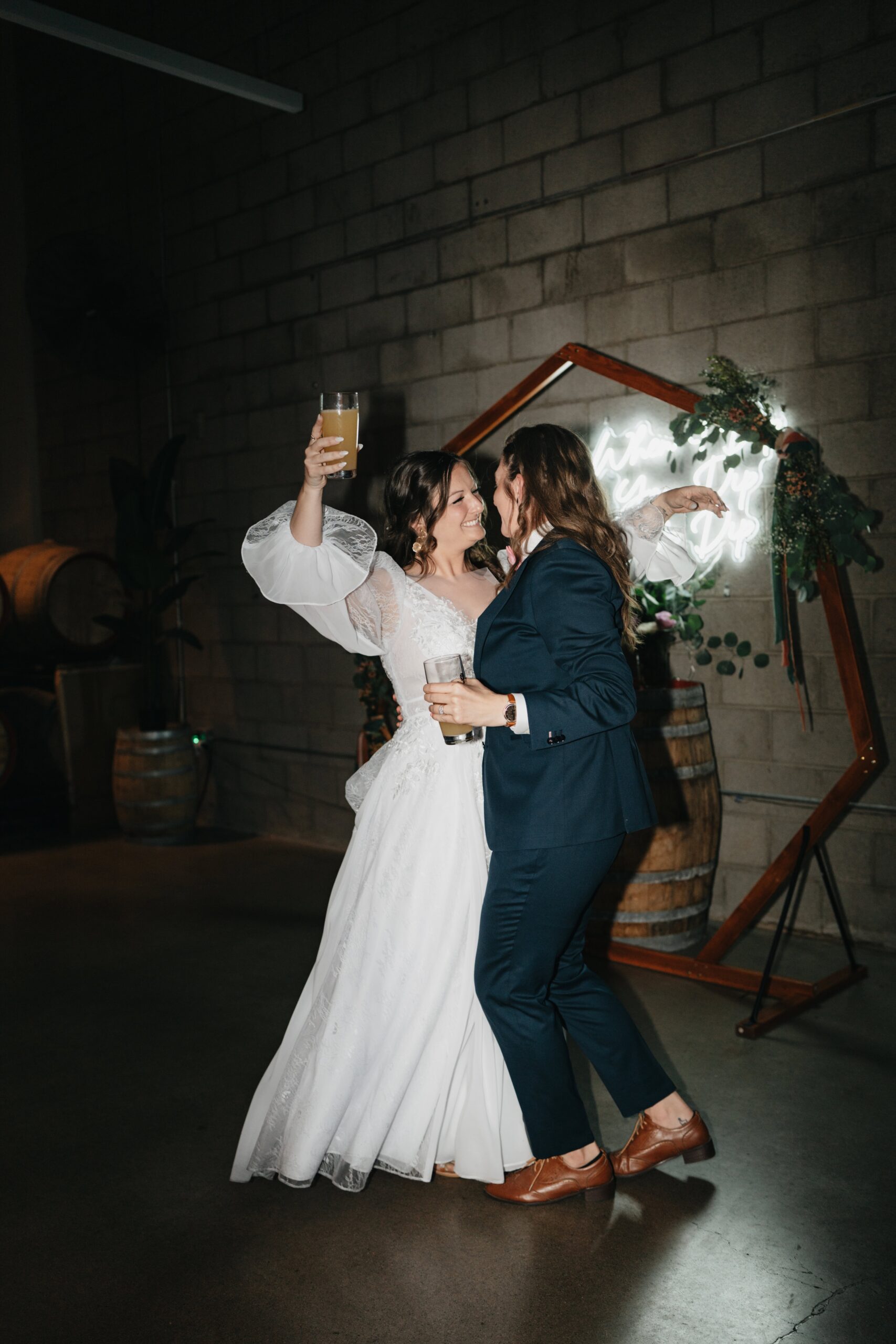 A Phoenix Brewery Wedding at Roses by the Stairs – photo 36