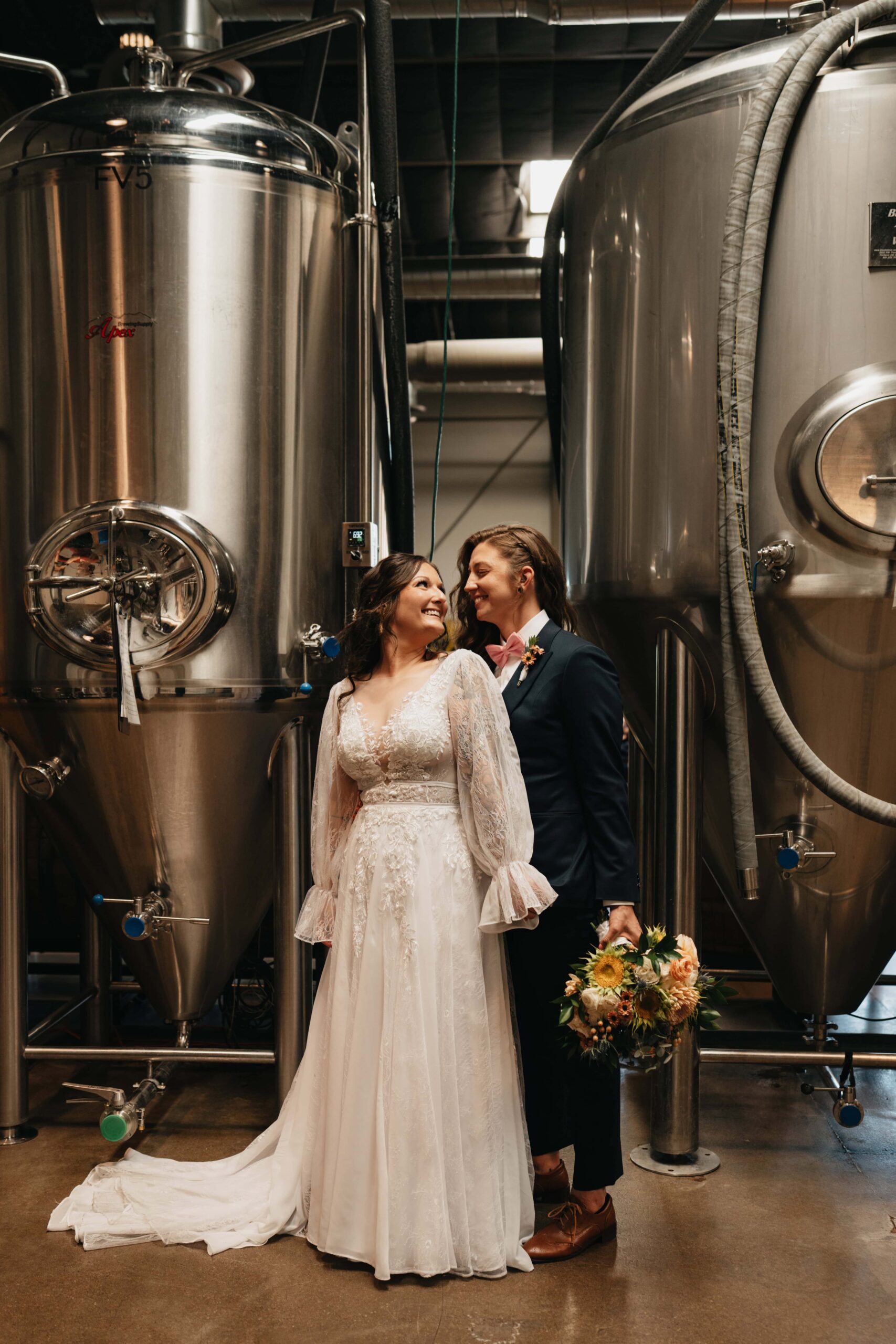 A Phoenix Brewery Wedding at Roses by the Stairs – photo 16