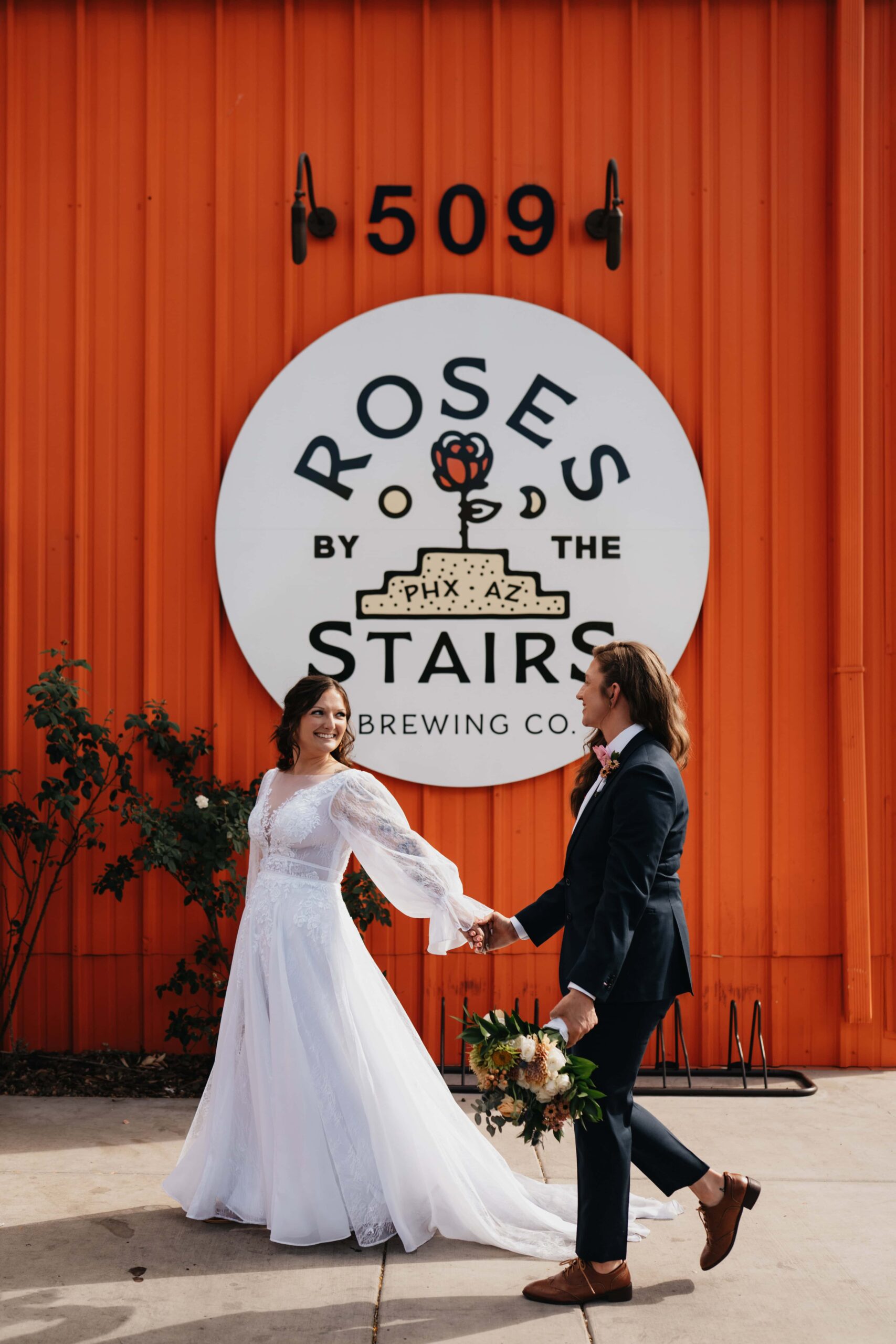 A Phoenix Brewery Wedding at Roses by the Stairs – photo 27