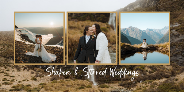 Queenstown, New Zealand wedding elopement photographers and planners