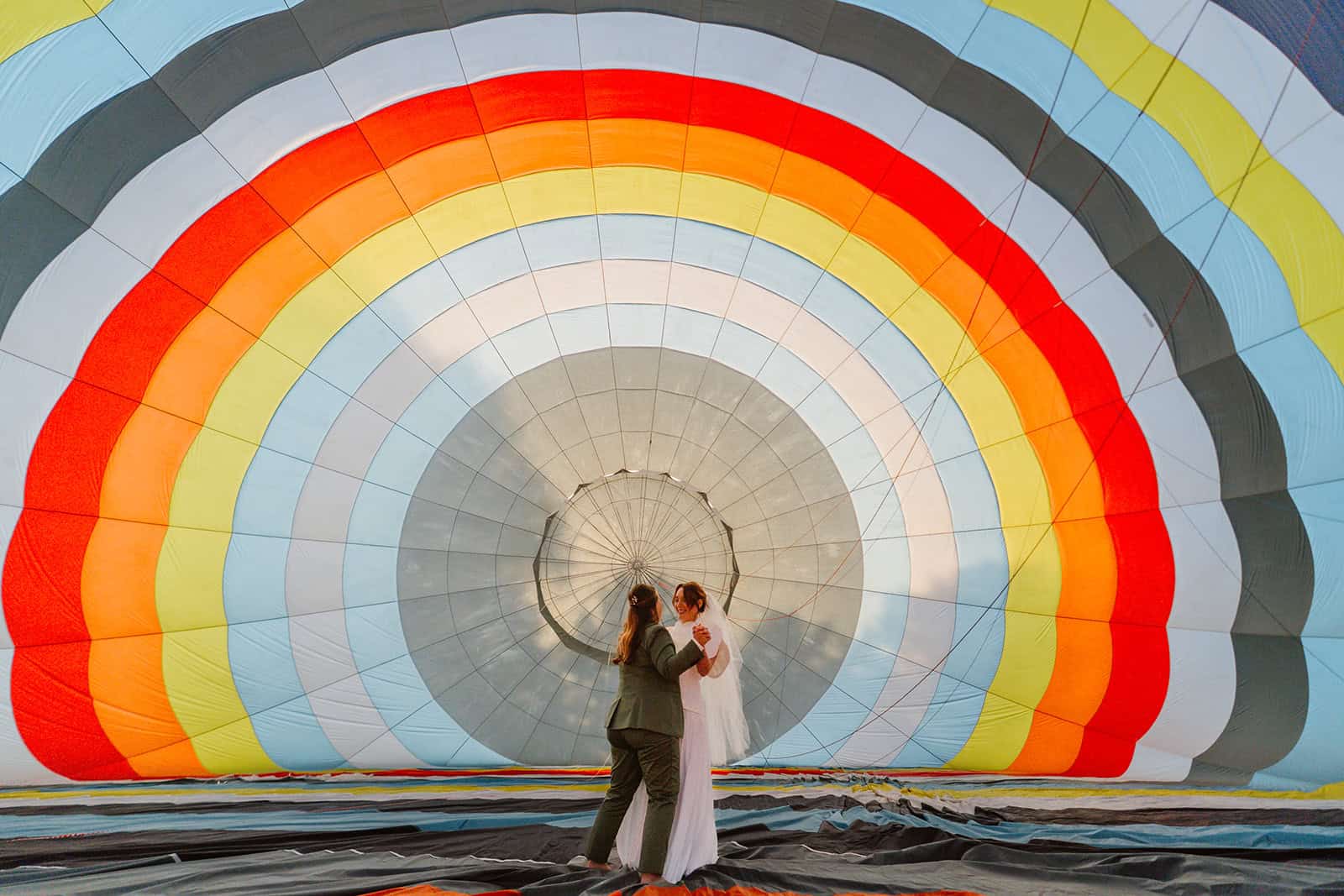 A Denver Hot Air Balloon Elopement with Private Vows – photo 3