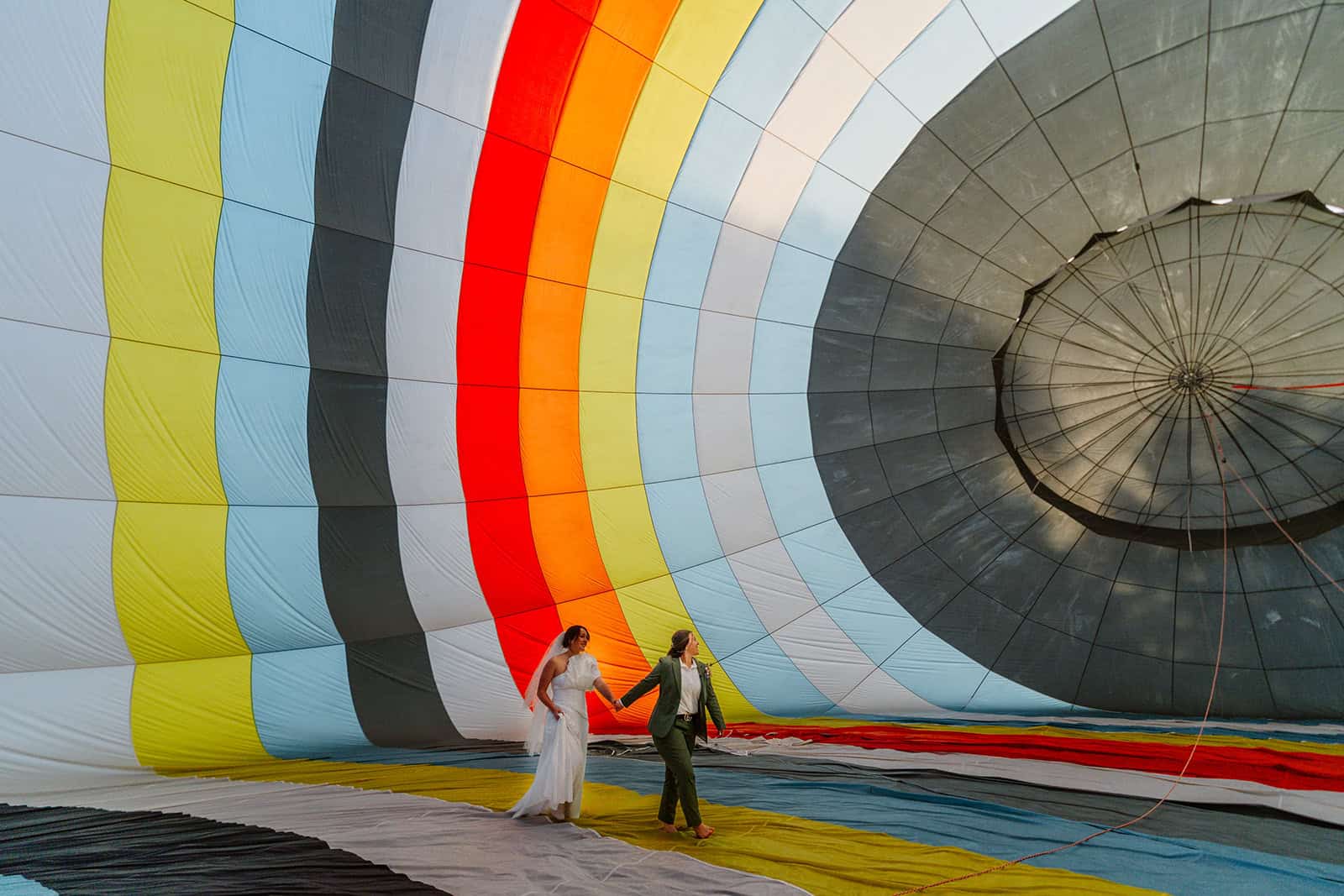 A Denver Hot Air Balloon Elopement with Private Vows – photo 4